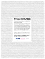 1000 rabbis support mass immigration