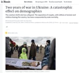 Ukraine fertility birth rate collapsed
