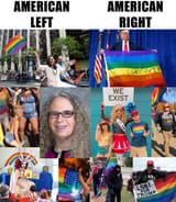 american left &amp; right
