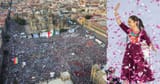 Claudia Sheinbaum Mexico City cathedral massive pride rally