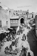 palestine old city of Jerusalem in 1889
