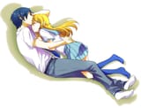 me and my imouto sleeping