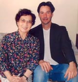 keanu and grandmother