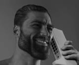 gigachad-on-phone