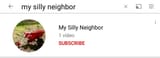 MySillyNeighbor-On-YouTube