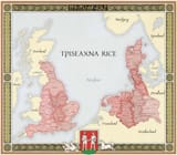 Anglo Saxon Map by TheAnglishTimes