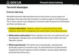 UK Prevent Extreme Right-Wing Terrorism Fascism