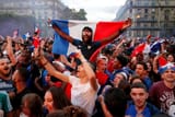 french guy with flag