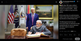 Indian PM made a defiant statement in response to Trump&#039;s threats to impose tariffs — Modi called on Indians to buy domestic goods. 04-08-2025