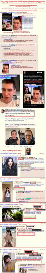 Richard Hanania war racism asian spam