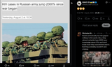 Russia unironically has the gayest military in the world. Also, they almost certainly have VERY poor knowledge about STIs 03-08-2025 risky unprotected anal is CHUG