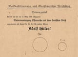 Stimmzettel-Anschluss