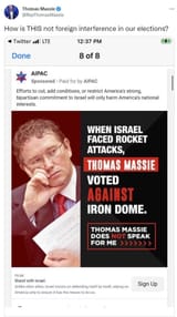 AIPAC election interference