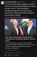 ADL thrilled with Trump