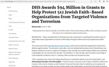 DHS awards manipulation money for neo-rab supremacists to corrupt America with