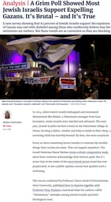 israel gaza expulsion support