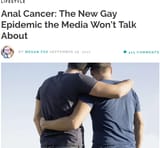 Gay anal cancer