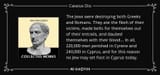 cassius on jews