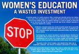 women&#039;s education is a waste