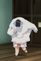 Binchou-tan gets ready for work