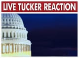 live tucker reaction