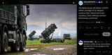 The Netherlands will deliver a €500 million package of US weapon systems (incl. Patriot parts and missiles), Dutch defense minister Brekelmans 04-08-2025