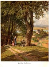[Christian Germany] Um Waldrand by Paul Hey German Postcard 1910-1920