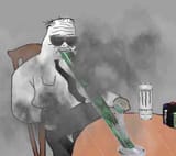 boomer-smokes-bong