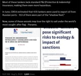 Panama has barred the registration of oil tankers and bulk carriers older than 15 years to minimize the risk of detentions and prevent the entry of vessels 05-08-2025 &#039;shadow fleet&#039; PT2
