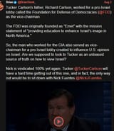 tucker carlson dad israel lobbyist