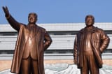 pyongyang-north-korea-bronze-statue-kim-il-sung-kim-jong-il-mansu-hill-pyongyang-north-korea-may-mansudae-monument-155309797