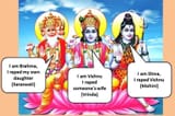 Indian gods are rapists