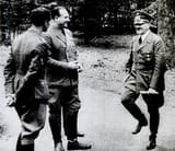 Hitler dances for joy at the capture of Paris