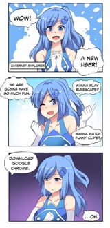internet explorer is alone again