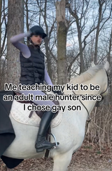 adult male hunter chose gay son