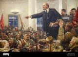 painting-lenin-speaks-for-the-revolution-of-october-1917-lenin-museum-ECTT55