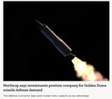 rockets in space