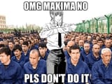 anime girl makima about to cleanse the uyghurs once and for all for her master xi dada