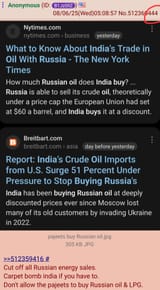pajeets buy Russian oil 1