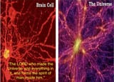 the LORD who forms universe and spirit of man