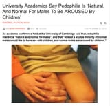 Sciense about pedos