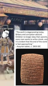 assyrian tablet iys over