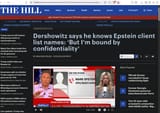 Dershowitz knows the list