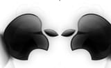 Apple logo alien