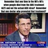 Anthony Fauci AIDS AZT