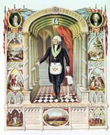 American School - George Washington as a Freemason - (MeisterDrucke-91548)