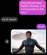 Robert Downy Jr coming back to MCU