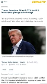 EU tariff