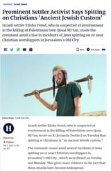 jews spitting at christians