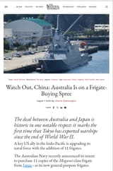 Aussie frigate